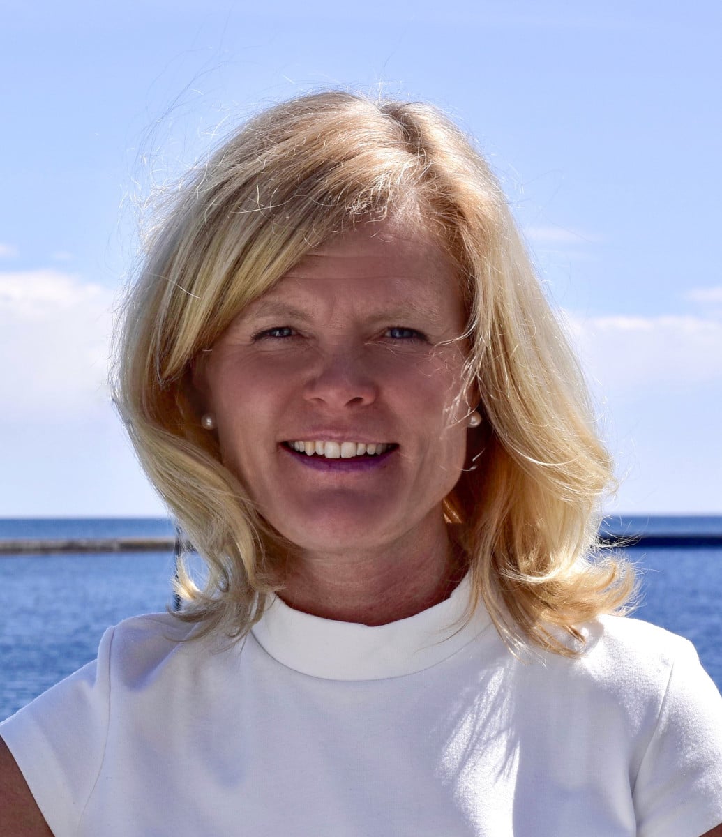 Louise Minnhagen, ordförande för Liberalerna i Vaxholm